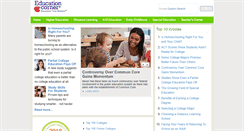 Desktop Screenshot of educationcorner.com